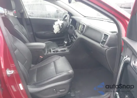 2017 Kia Sportage Sx из США, поврежденный, VIN KNDPR3A63H7247928